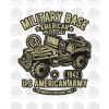 T-shirt Jeep Military