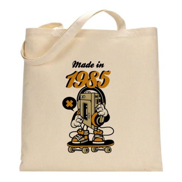 Tote bag Made in 1985