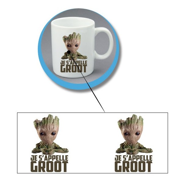 Mug je s'appelle Groot