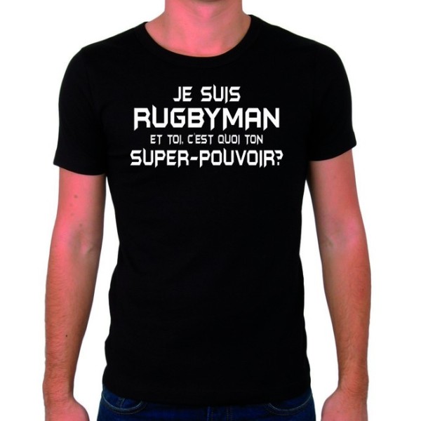 T-shirt "Je suis Rugbyman"