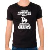 T-shirt Homme noir "GEEK"