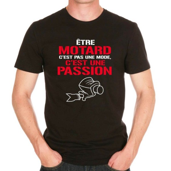 T-shirt Etre motard
