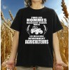 T-shirt noir enfant"Agriculteur"
