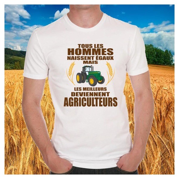 T-shirt "Agriculteur" couleur