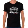 t-shirt amour rugby