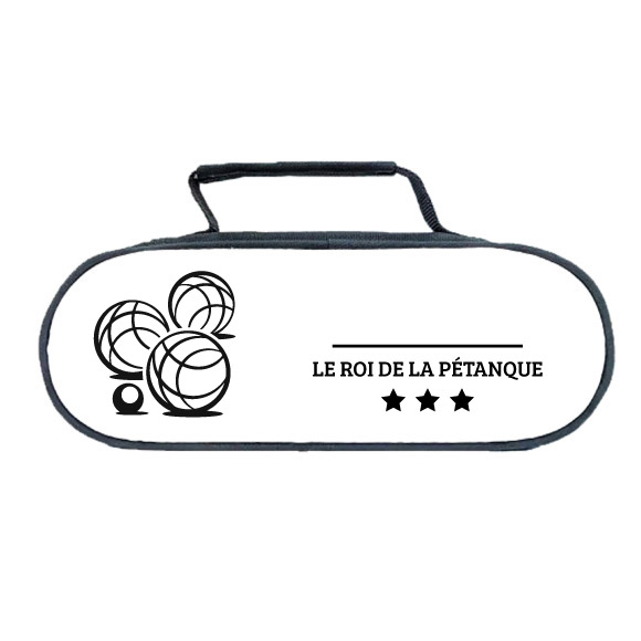 Sacoche de pétanque personnalisable, pochette personnalisée fabriquée en  France, cadeau artisanal fabriqué en France -  France